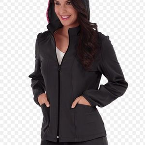 HEARTSOUL zip up scrub jacket (break on through)